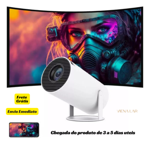Projetor Smart Hy300 Pro 4k Android 11 Wi-fi 6 Bluetooth 110/220v