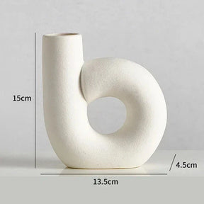 Vaso em Cerâmica - Nórdico - Spheris: Elegância e Tradição em Cada Detalhe