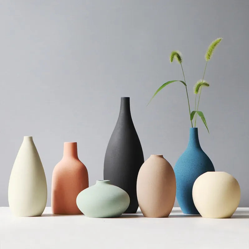 Vaso Nórdico - Spectrum: A Beleza da Simplicidade com um Toque de Cor